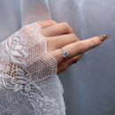 Round Brilliant Cut Halo Engagement Ring