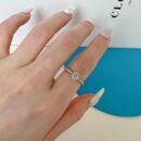 Tapered Round-Cut Solitaire Engagement Ring