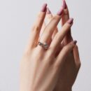 Two-Stone Infinity Ring with American Diamonds