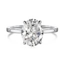 The Oval Elegance Solitaire Engagement Ring