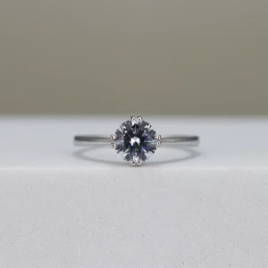 Round-Cut Solitaire Engagement Ring