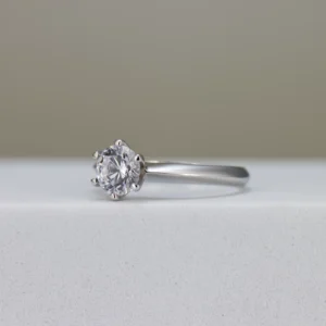 Round-Cut Classic Engagement Ring