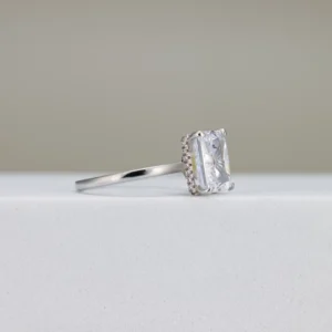 Radiant-Cut Engagement Ring