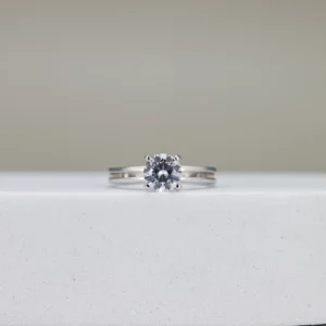 Classic Round-Cut Solitaire Ring