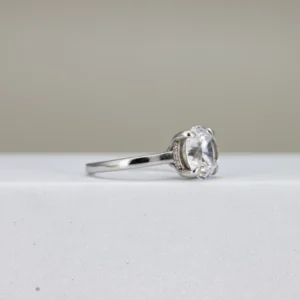 Round-Cut Solitaire Engagement Ring